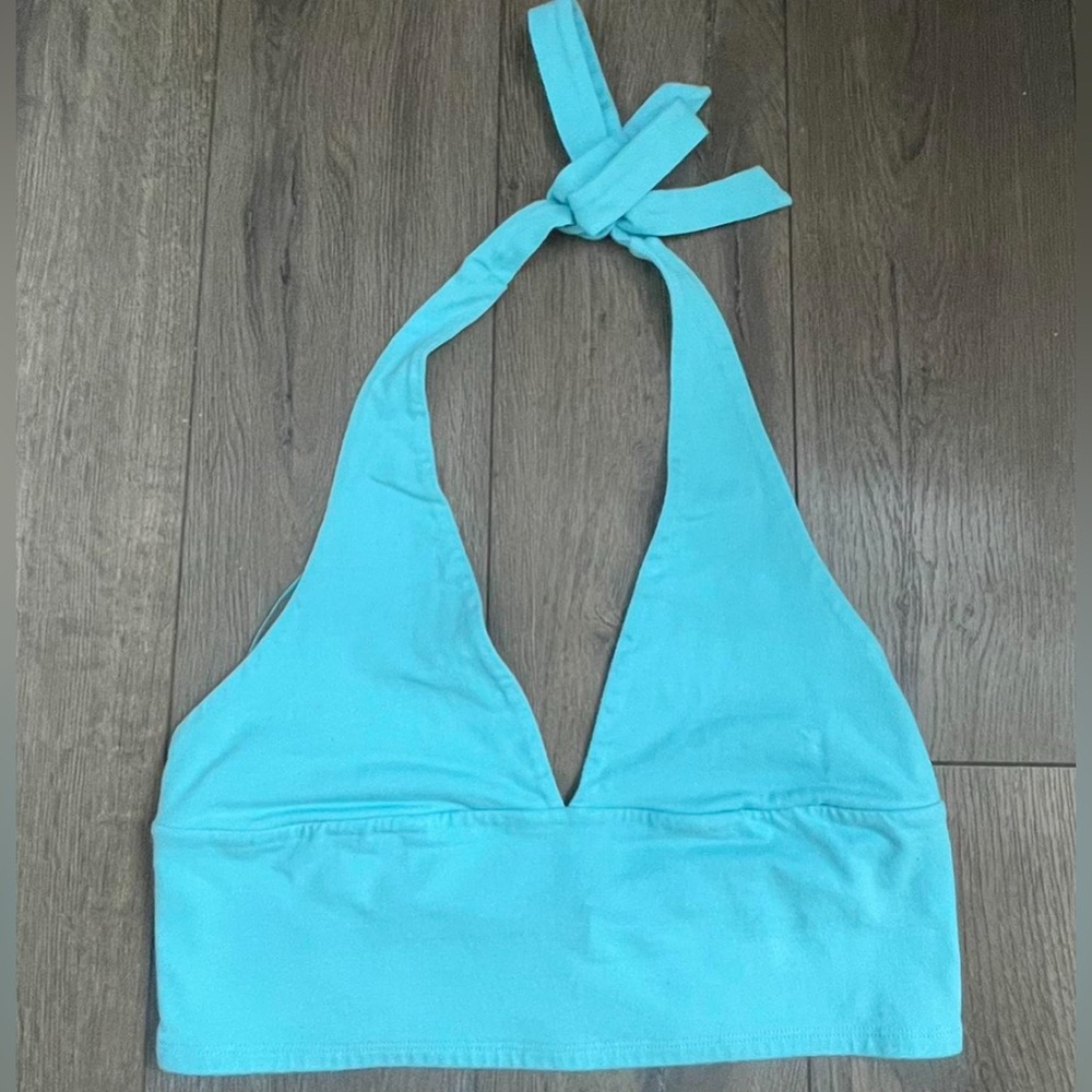 Super Cute Garage halter top!! Size:Large In great condition!